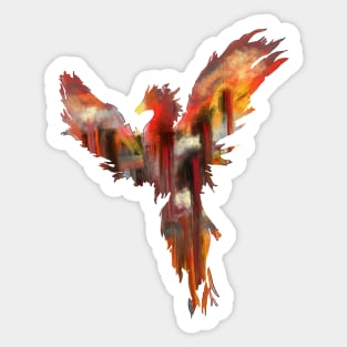 Judgement day phoenix Sticker